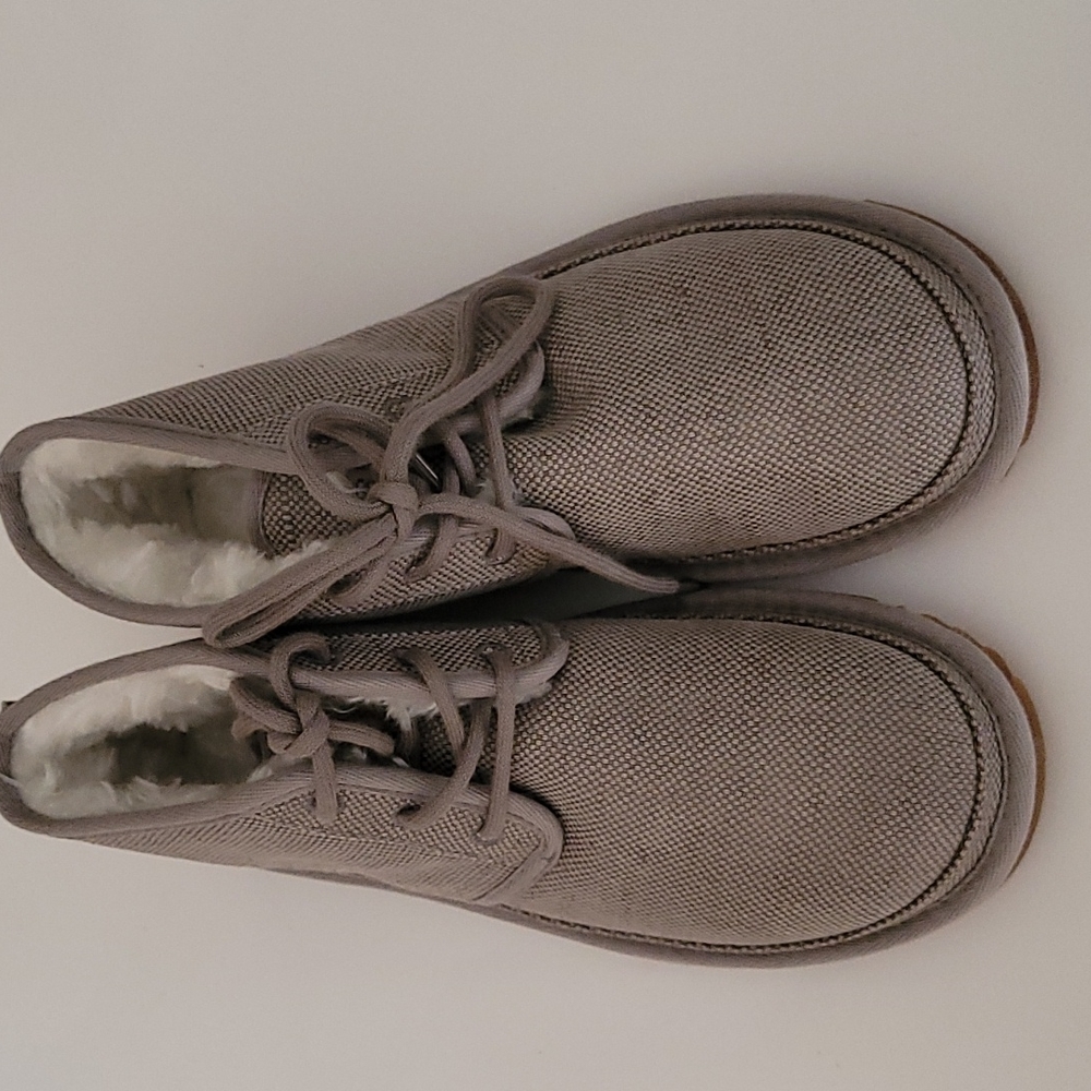 UGG NEUMEL Tencel Gray Ankle Booties - Picture 6 of 16